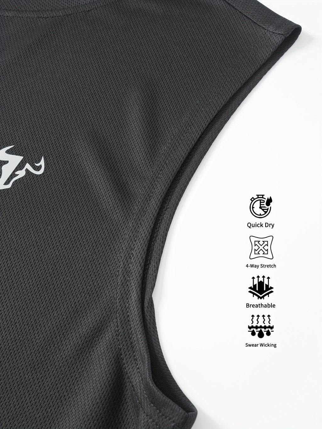 Camiseta Masculina Casual de Verão – Sem Mangas, Leve e Confortável