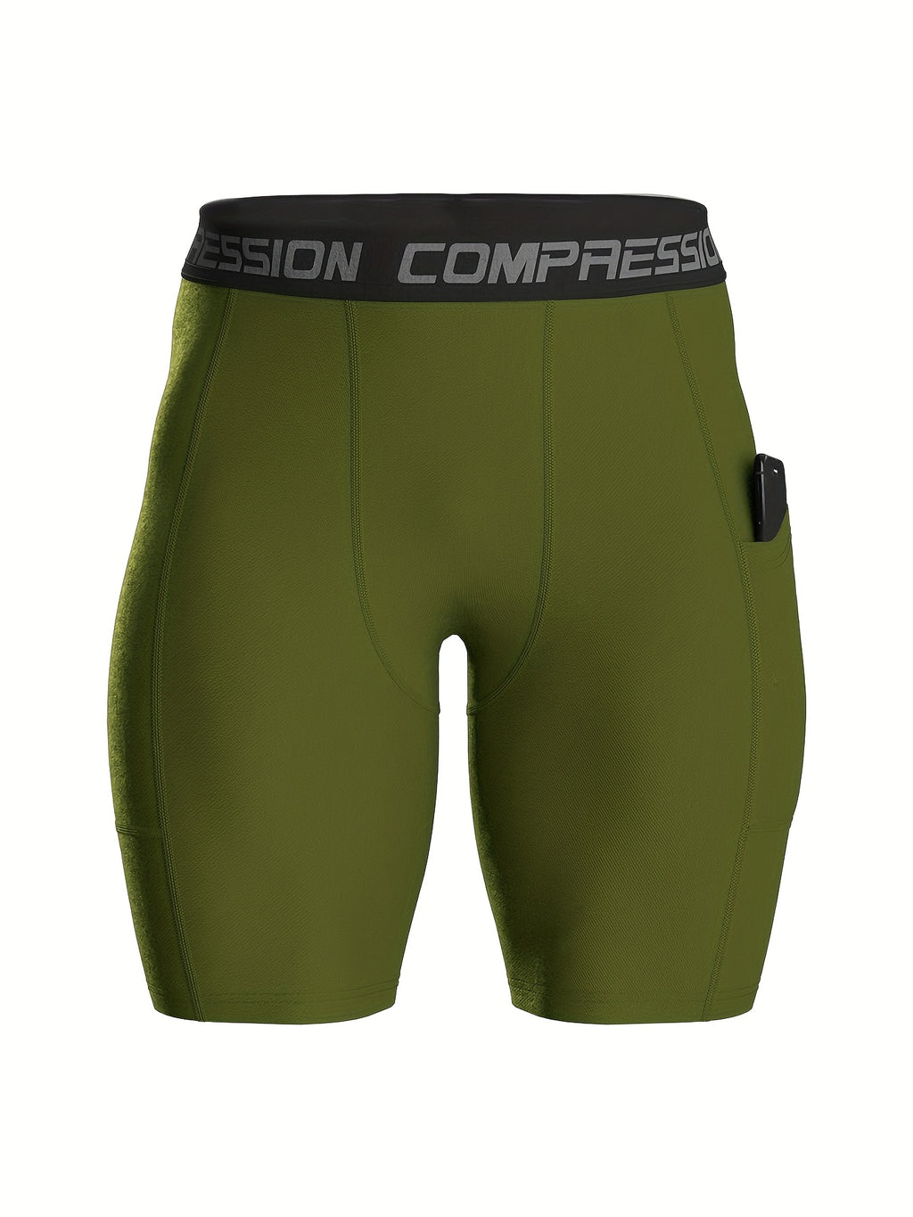 Calções de Ciclismo Masculinos – Compressão, Respiráveis e Secagem Rápida