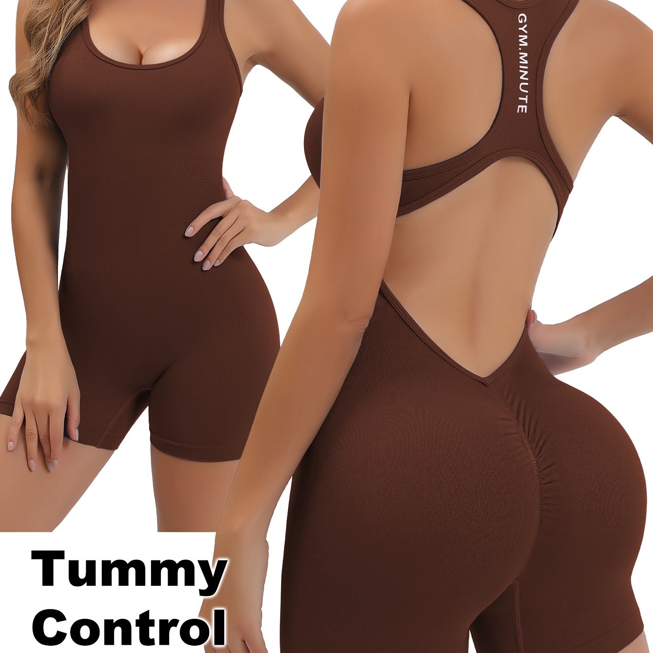 Body feminino sem costura de alta elasticidade