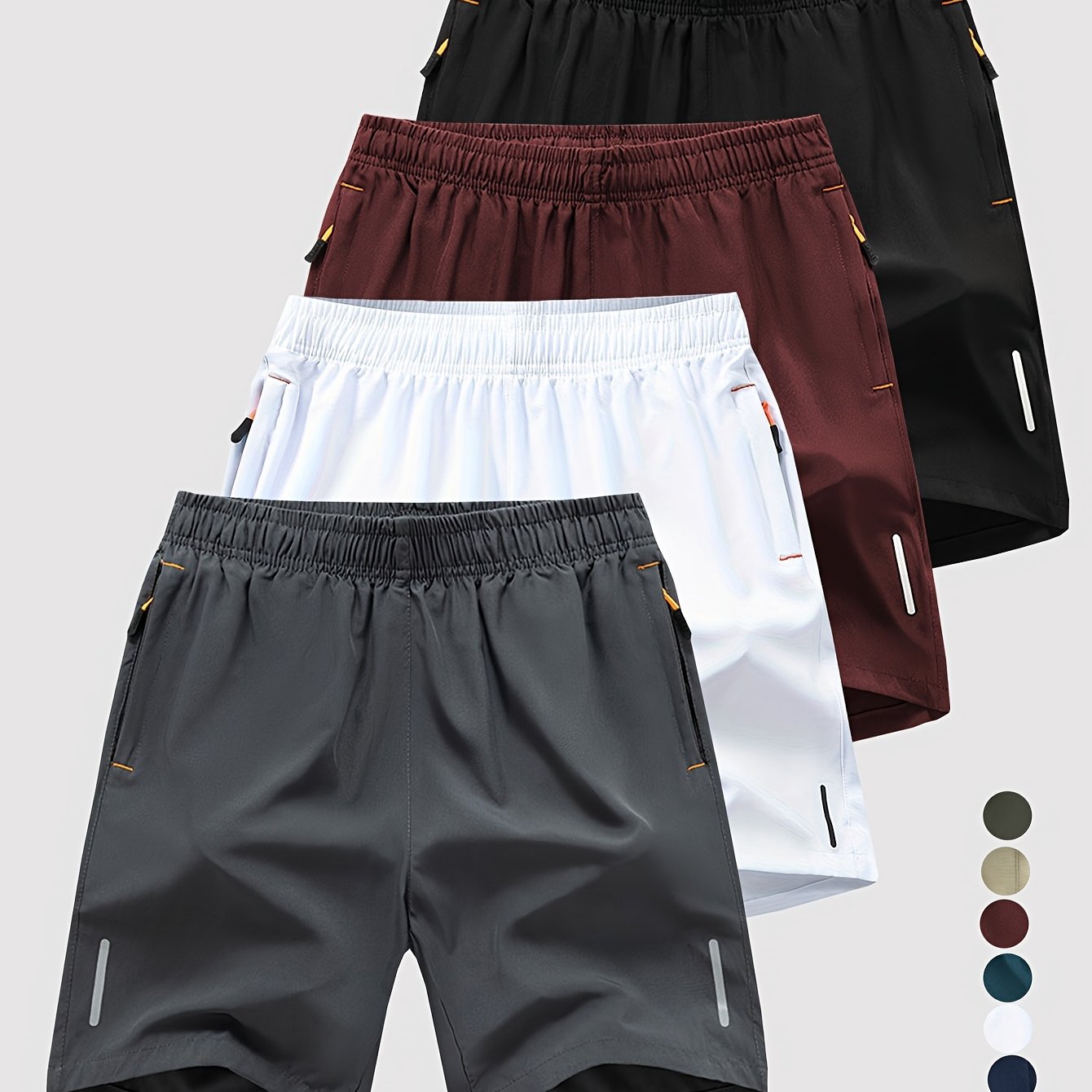 Conjunto Individual de Calções Casuais Masculinos – Estilo Moderno para Esporte e Corrida