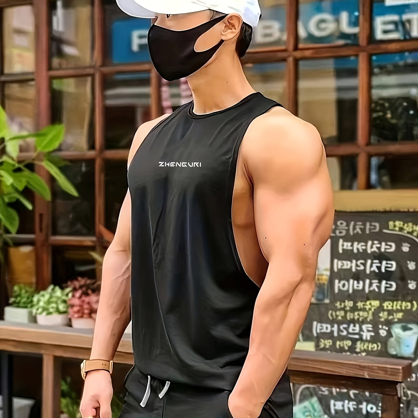 Camiseta Regata Esportiva Masculina – Secagem Rápida, Fina e Ajustada