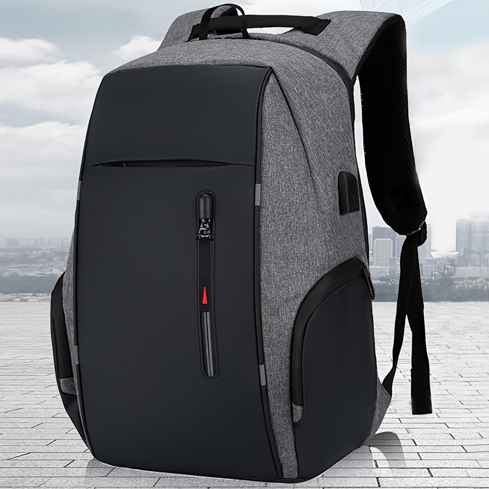 Mochila para laptop, bolsa de viagem executiva antifurto, adequada para homens e mulheres, projetada para laptops de 15,6 polegadas.