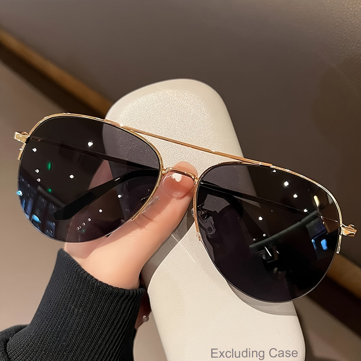 Óculos de moda unissex com armação clássica