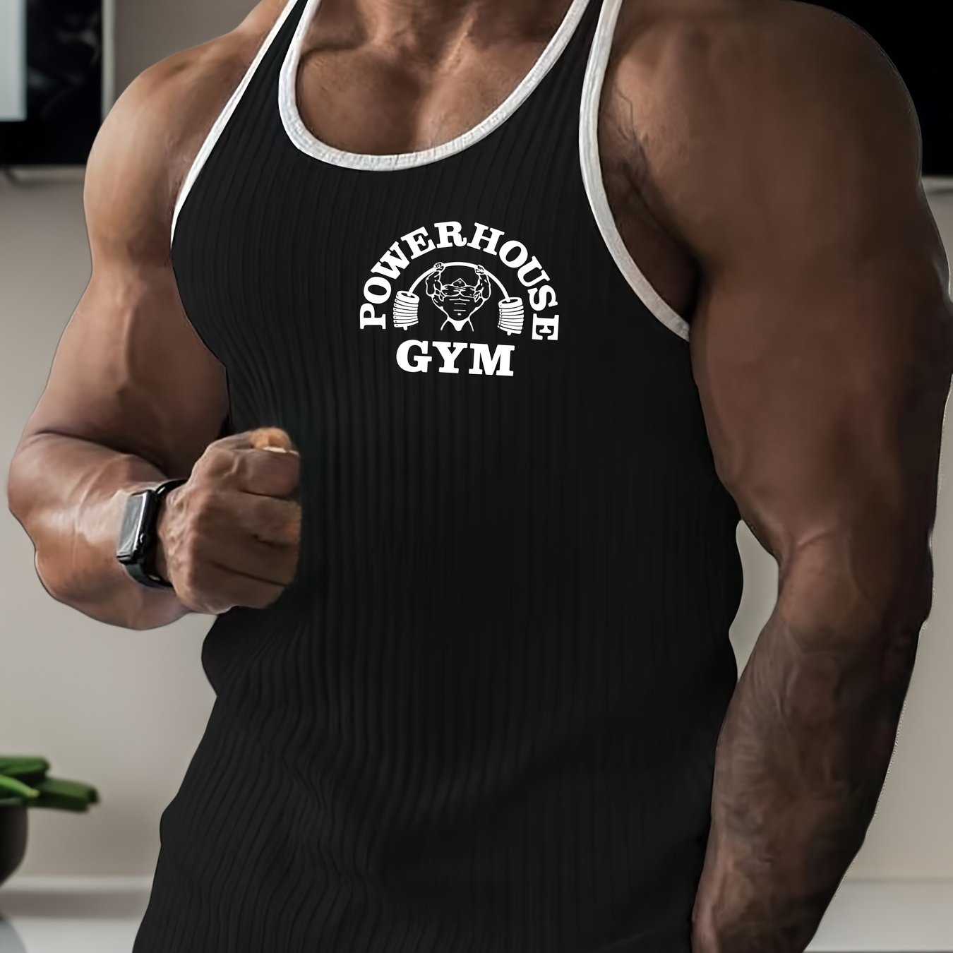 Camiseta Regata Masculina de Malha – Verão, Slim Fit e Estampa Casual