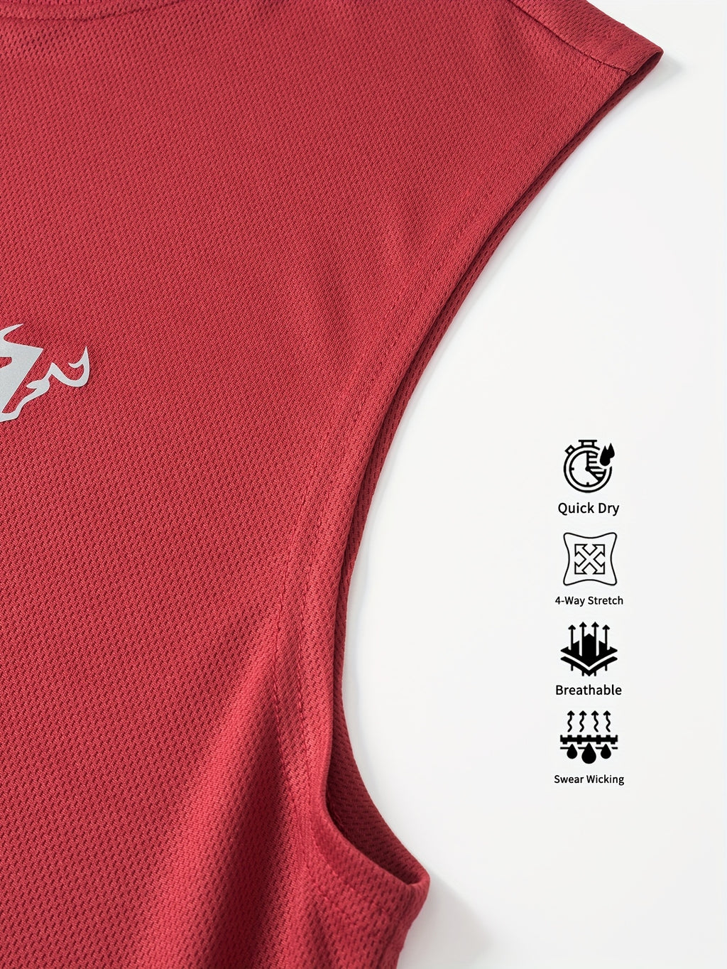 Camiseta Masculina Casual de Verão – Sem Mangas, Leve e Confortável