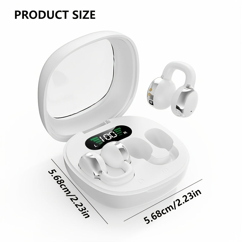 Apresentamos os novos fones de ouvido esportivos sem fio Senyang, projetados para oferecer conforto enquanto você curte músicas e vídeos. Esses fones de ouvido TWS Hi-Fi contam com graves potentes e chamadas estéreo em HD