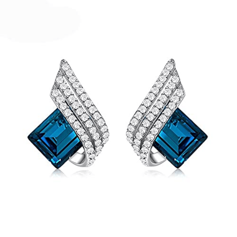 Conjunto de colar com pingente de asas de anjo da Shining Diva Fashion