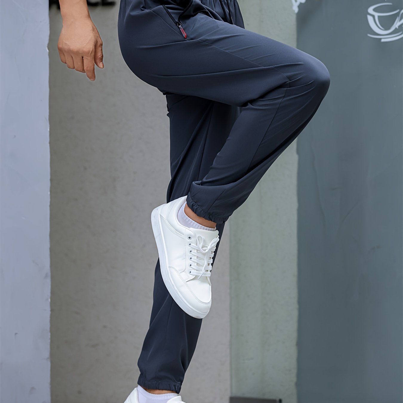 Calça Esportiva Masculina de Secagem Rápida – Leve e Respirável (Modelo Jogger)