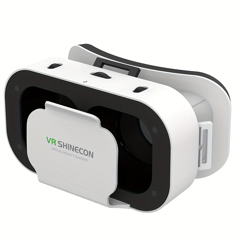 1 unidade de óculos de realidade virtual 3D Shinecon - Lentes inteligentes para capacete, compatíveis com celulares e smartphones, dispositivos de realidade virtual com capacidade de visualização.