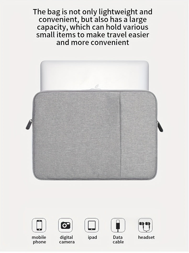 Bolsa para laptop MacBook de 13, 14 e 15 polegadas, capa protetora para laptop HP e Apple.