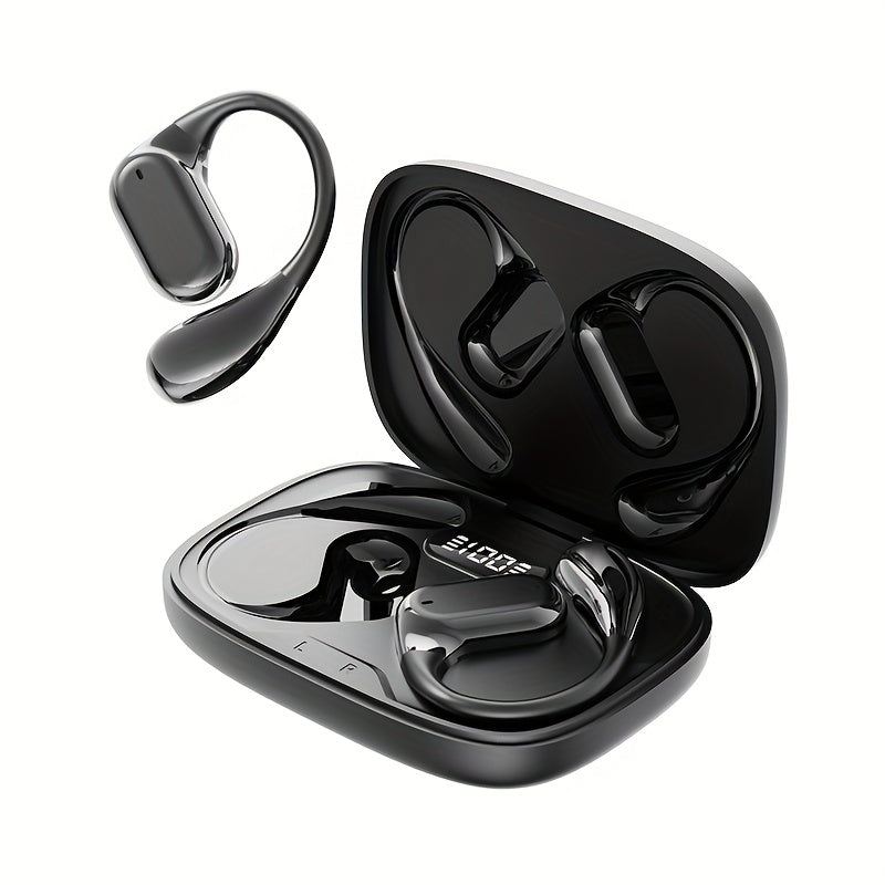 Novo estilo 2025: Fones de ouvido supra-auriculares True Wireless para música, graves potentes, som estéreo 9D, chamadas em HD, compatíveis com Android e iPhone, fones de ouvido esportivos e inteligentes, tema anime, sem f