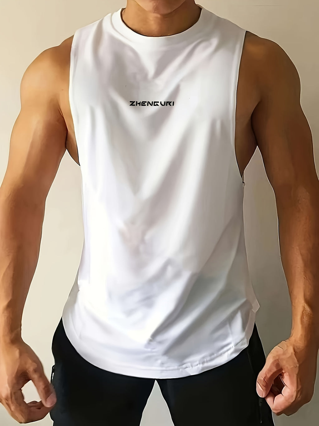 Camiseta Regata Esportiva Masculina – Secagem Rápida, Fina e Ajustada