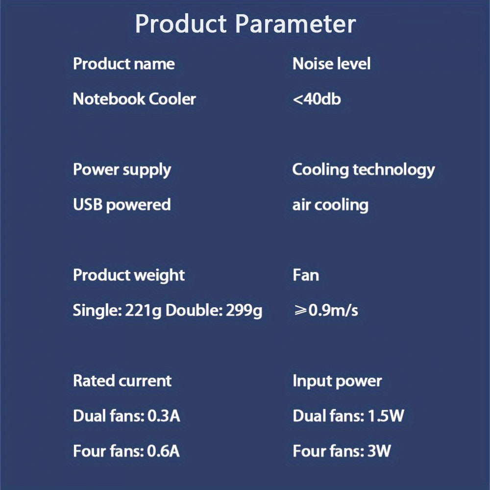 Suporte dobrável para laptop com cooler, compatível com laptops de 11 a 17,3 polegadas