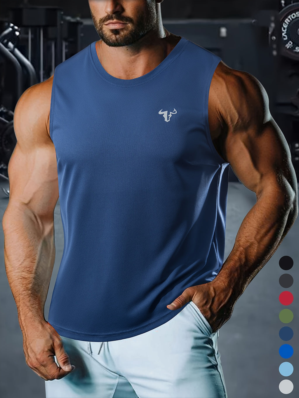 Camiseta Masculina Casual de Verão – Sem Mangas, Leve e Confortável