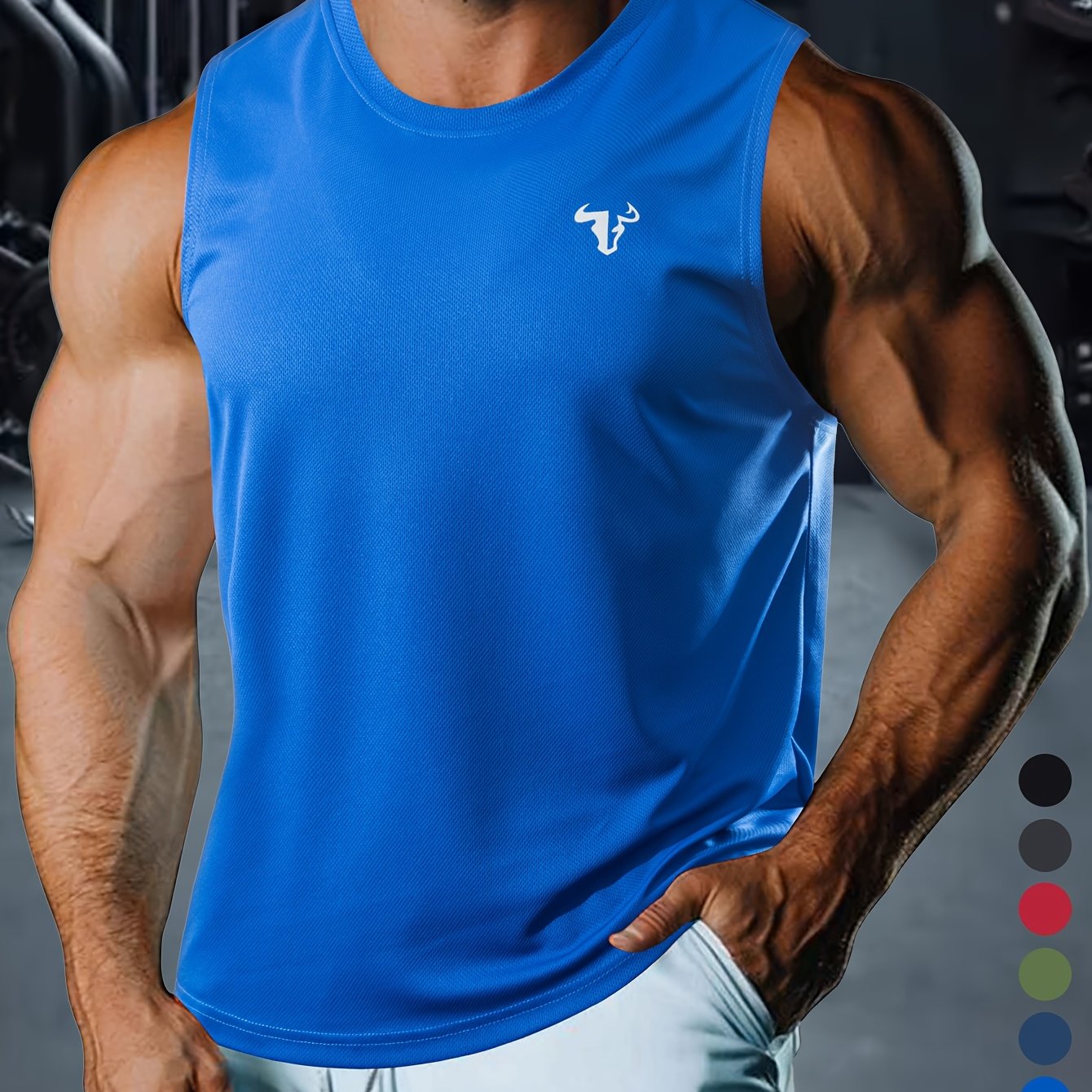 Camiseta Masculina Casual de Verão – Sem Mangas, Leve e Confortável