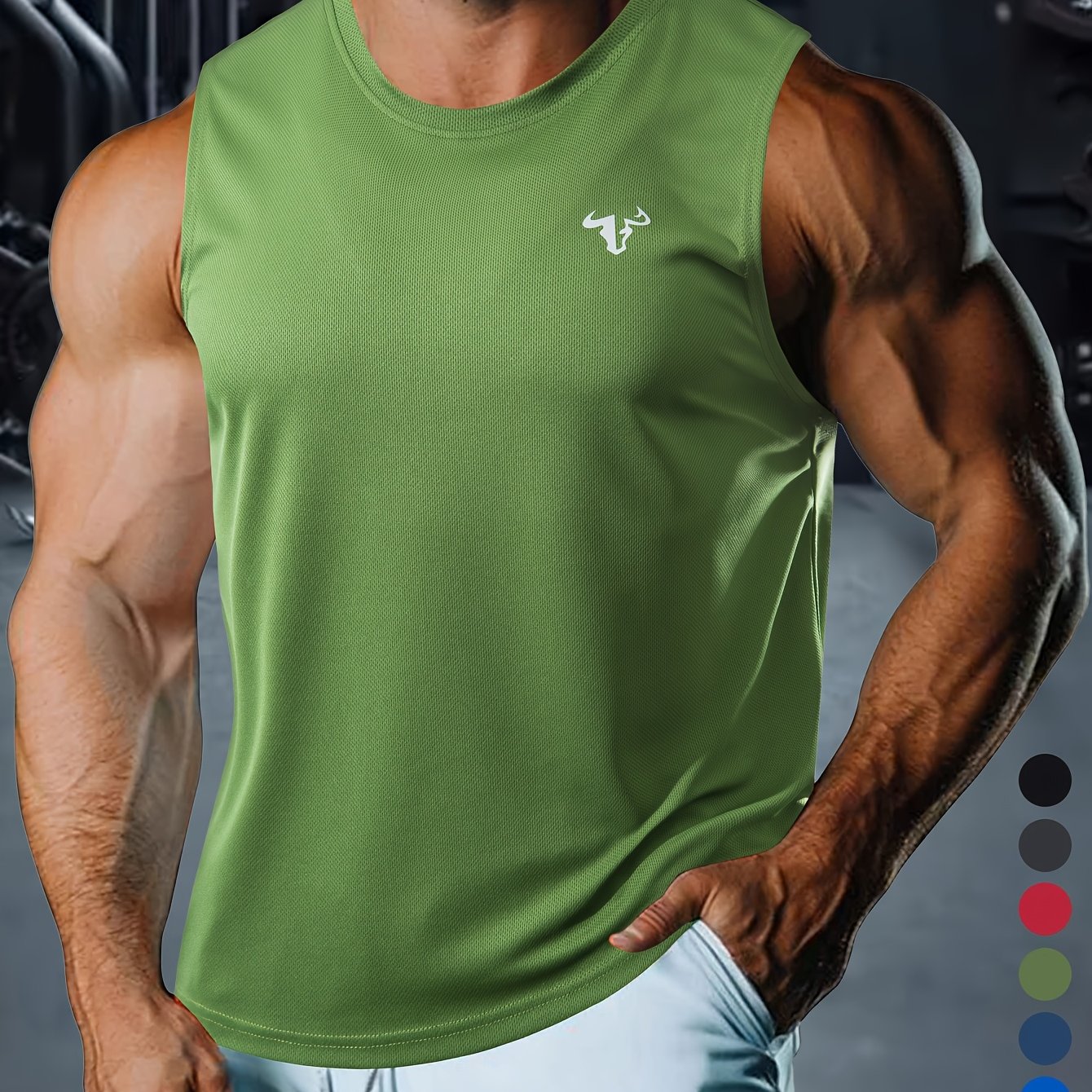 Camiseta Masculina Casual de Verão – Sem Mangas, Leve e Confortável