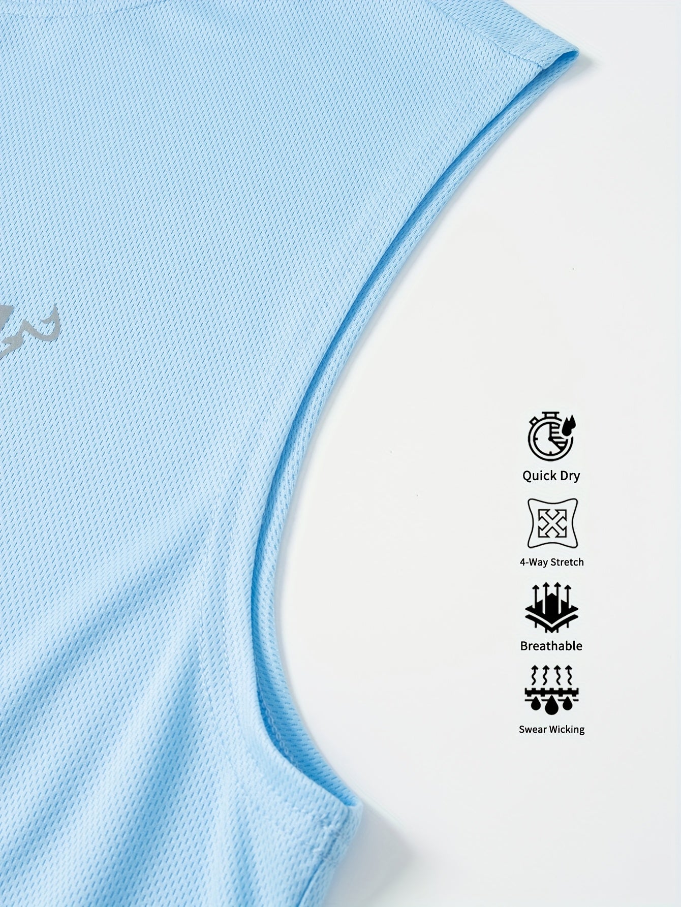 Camiseta Masculina Casual de Verão – Sem Mangas, Leve e Confortável