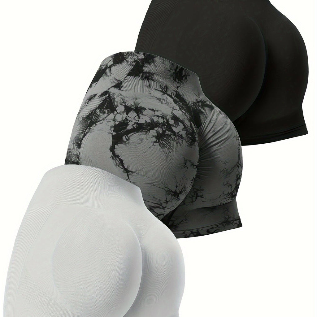 Conjunto de 3 peças de shorts