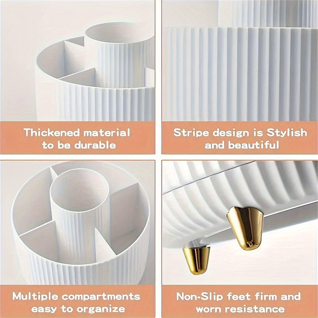 Organizador de Maquiagem com Rotação de 360° -