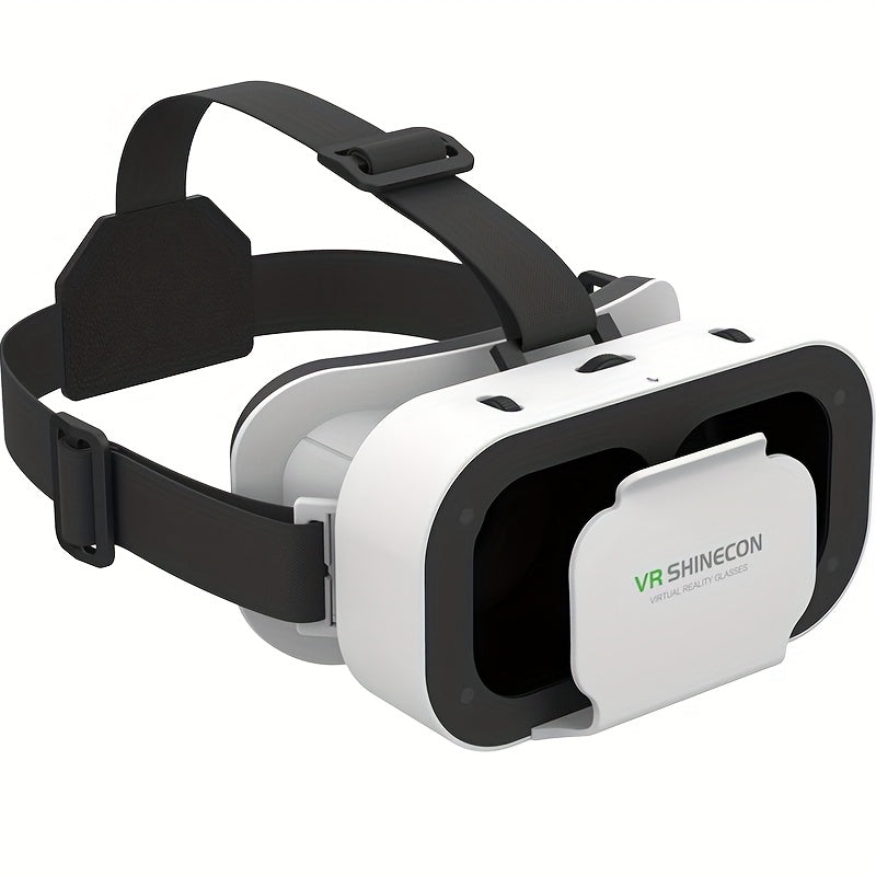 1 unidade de óculos de realidade virtual 3D Shinecon - Lentes inteligentes para capacete, compatíveis com celulares e smartphones, dispositivos de realidade virtual com capacidade de visualização.