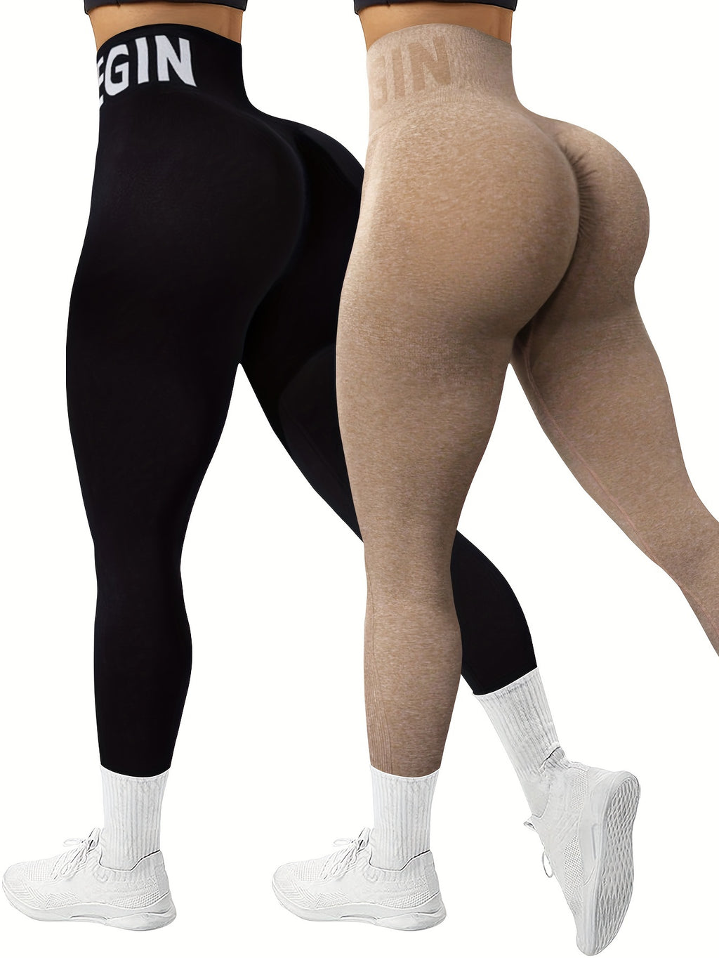 Conjunto de 2 Leggings Esportivas