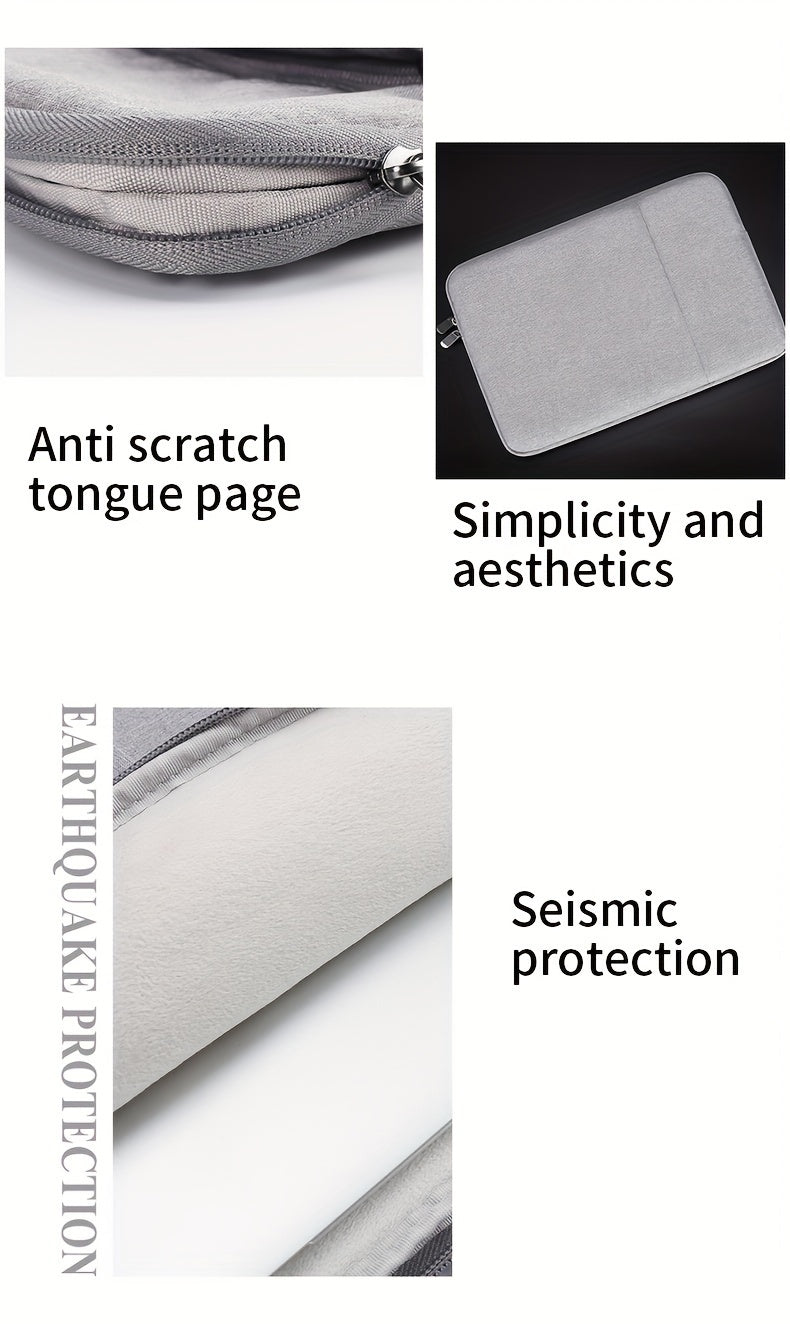 Bolsa para laptop MacBook de 13, 14 e 15 polegadas, capa protetora para laptop HP e Apple.