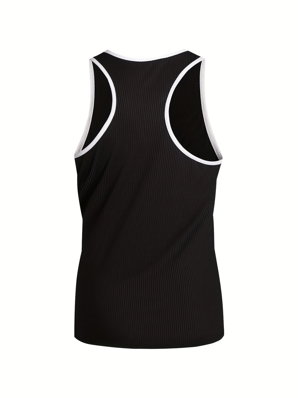 Camiseta Regata Masculina de Malha – Verão, Slim Fit e Estampa Casual