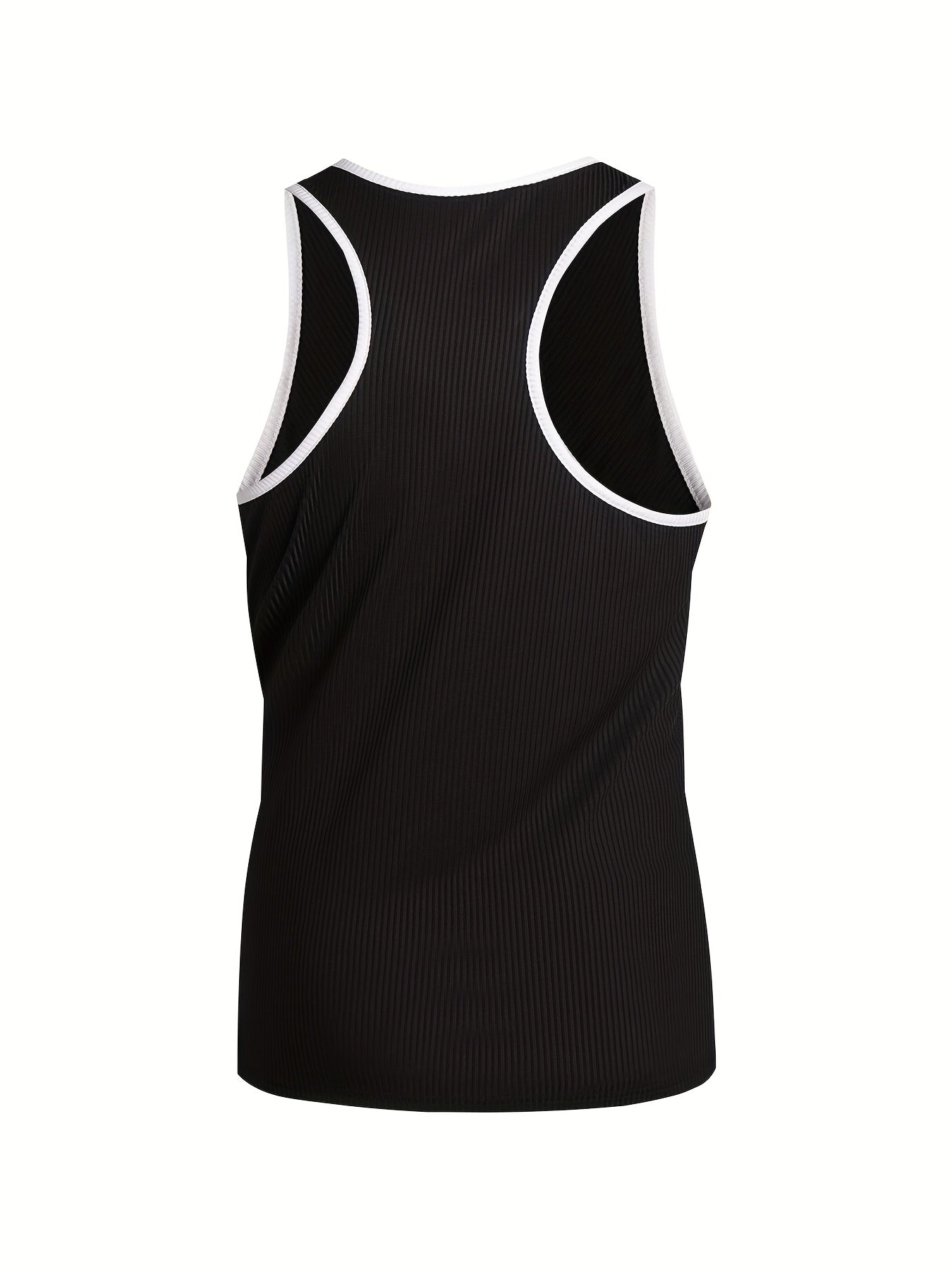 Camiseta Regata Masculina de Malha – Verão, Slim Fit e Estampa Casual