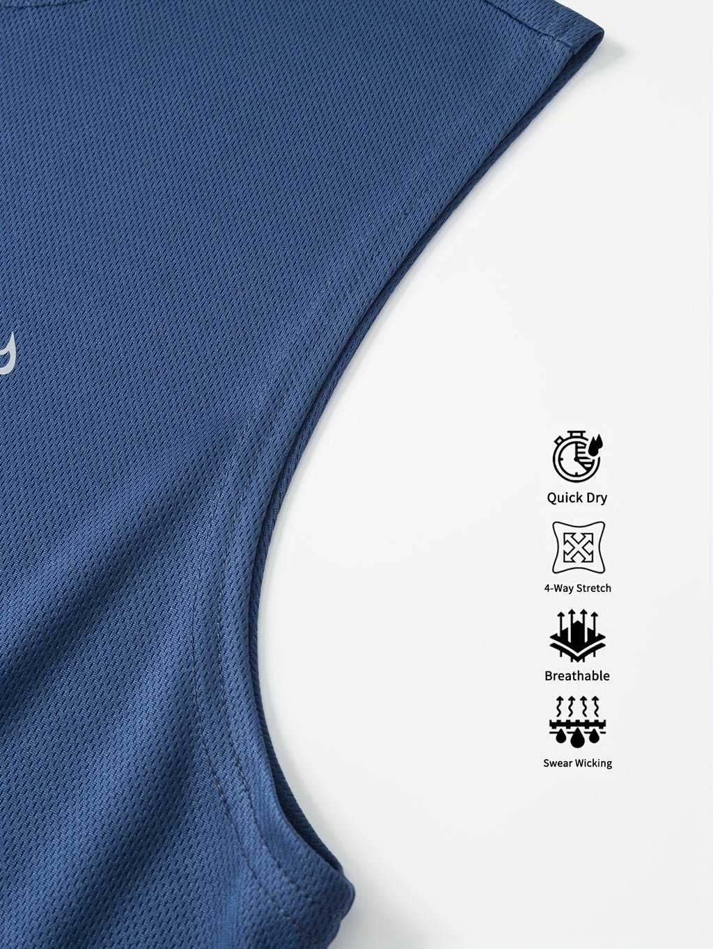 Camiseta Masculina Casual de Verão – Sem Mangas, Leve e Confortável