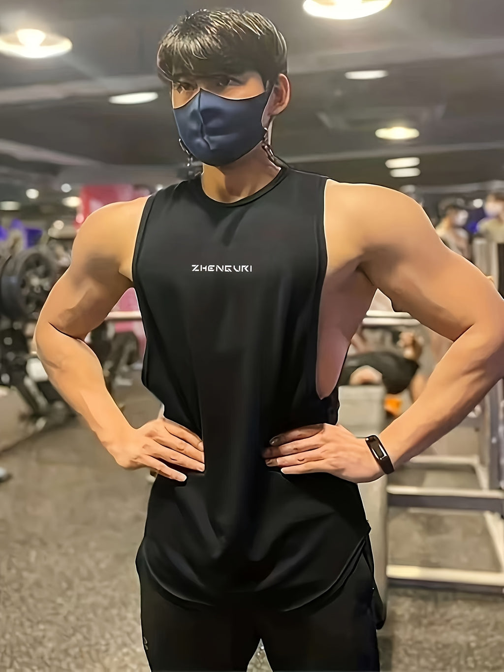 Camiseta Regata Esportiva Masculina – Secagem Rápida, Fina e Ajustada