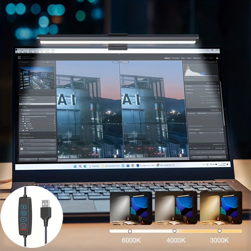 Barra de luz para monitor