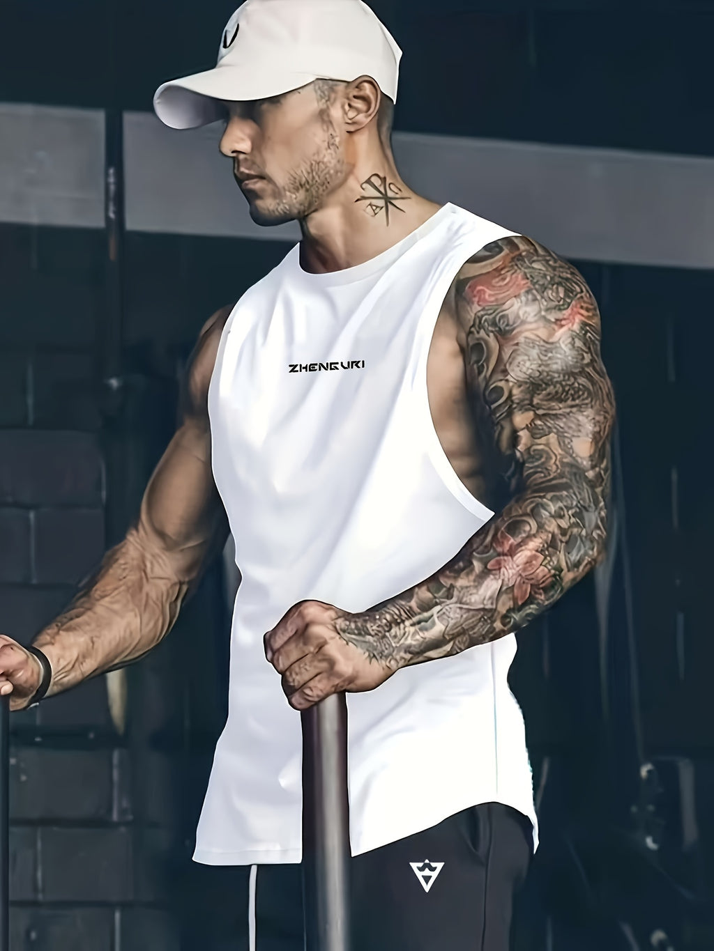 Camiseta Regata Esportiva Masculina – Secagem Rápida, Fina e Ajustada