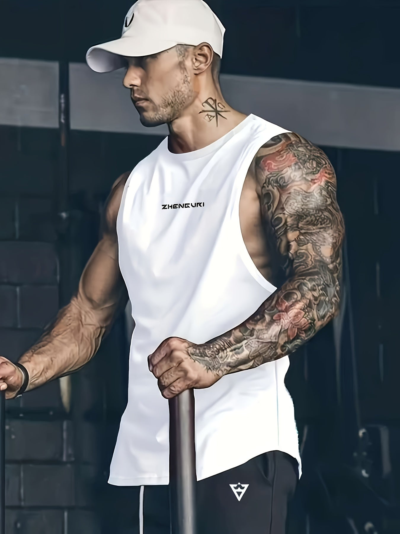 Camiseta Regata Esportiva Masculina – Secagem Rápida, Fina e Ajustada