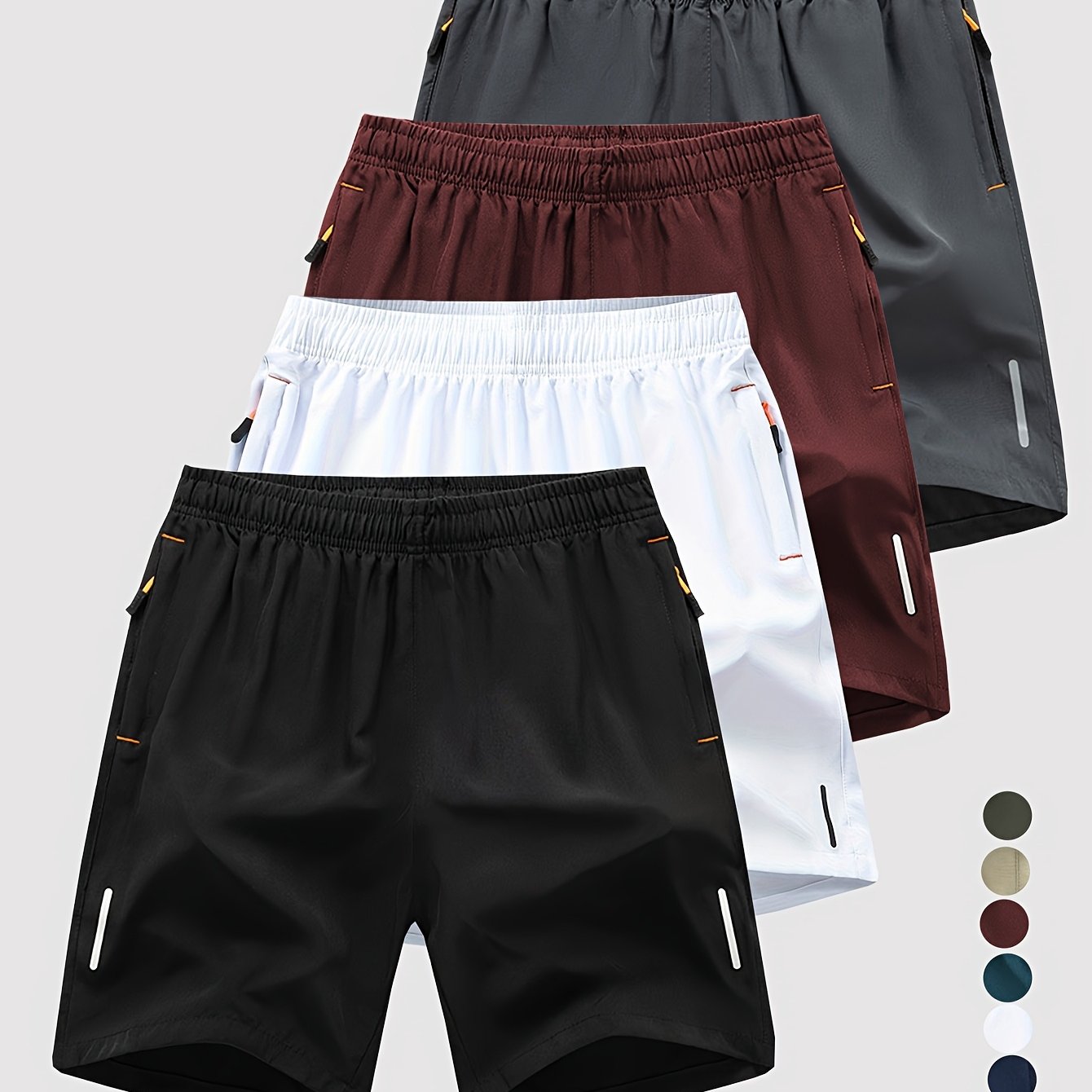 Conjunto Individual de Calções Casuais Masculinos – Estilo Moderno para Esporte e Corrida