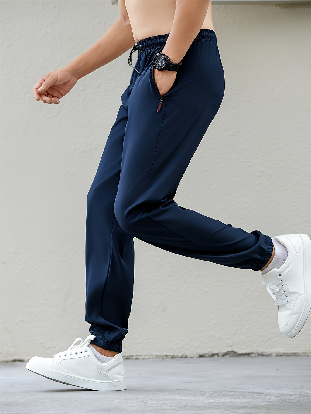 Calça Esportiva Masculina de Secagem Rápida – Leve e Respirável (Modelo Jogger)