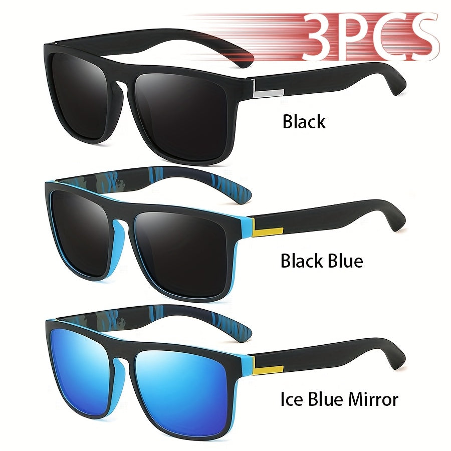 Óculos de grau quadrados retrô clássico, Antirreflexo, armação completa, lentes azul-gelo, estampa preta,design elegante e durável | Óculos estilo retrô