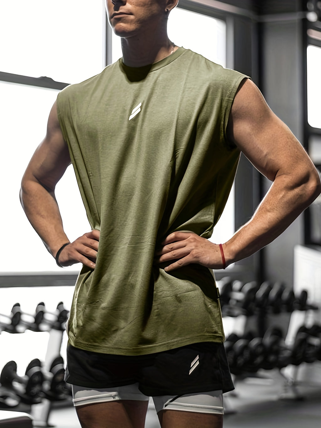 Camiseta Fitness Masculina de Verão – Secagem Rápida e Respirável