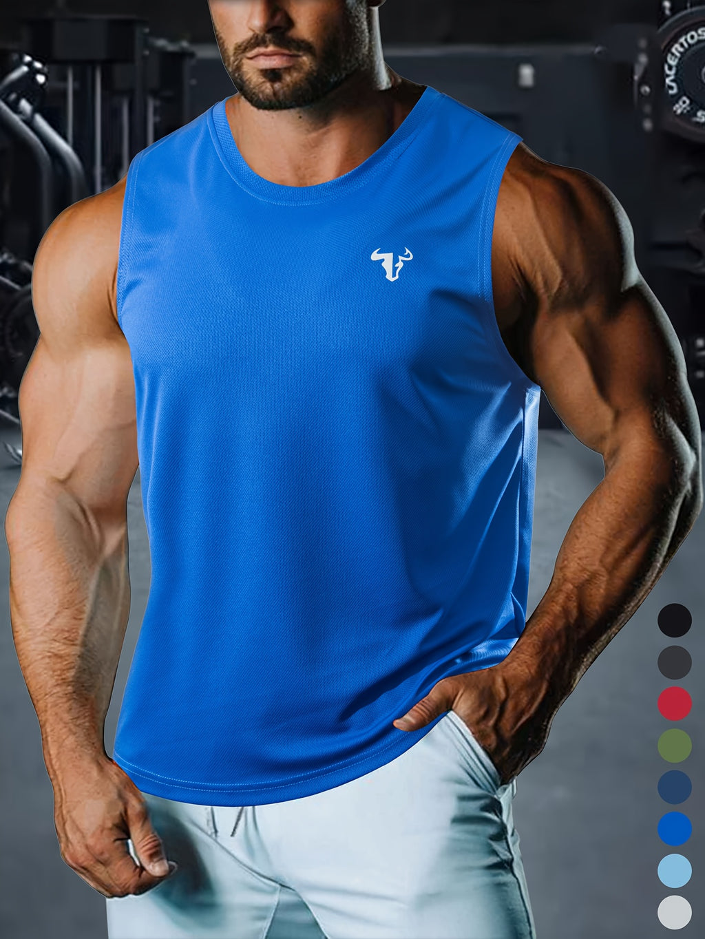 Camiseta Masculina Casual de Verão – Sem Mangas, Leve e Confortável