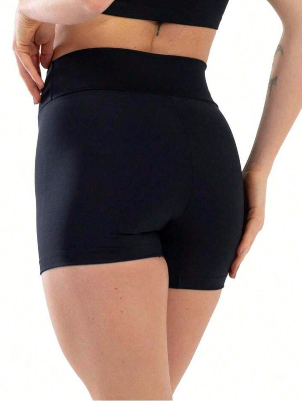 Conjunto com 2 shorts de cintura alta