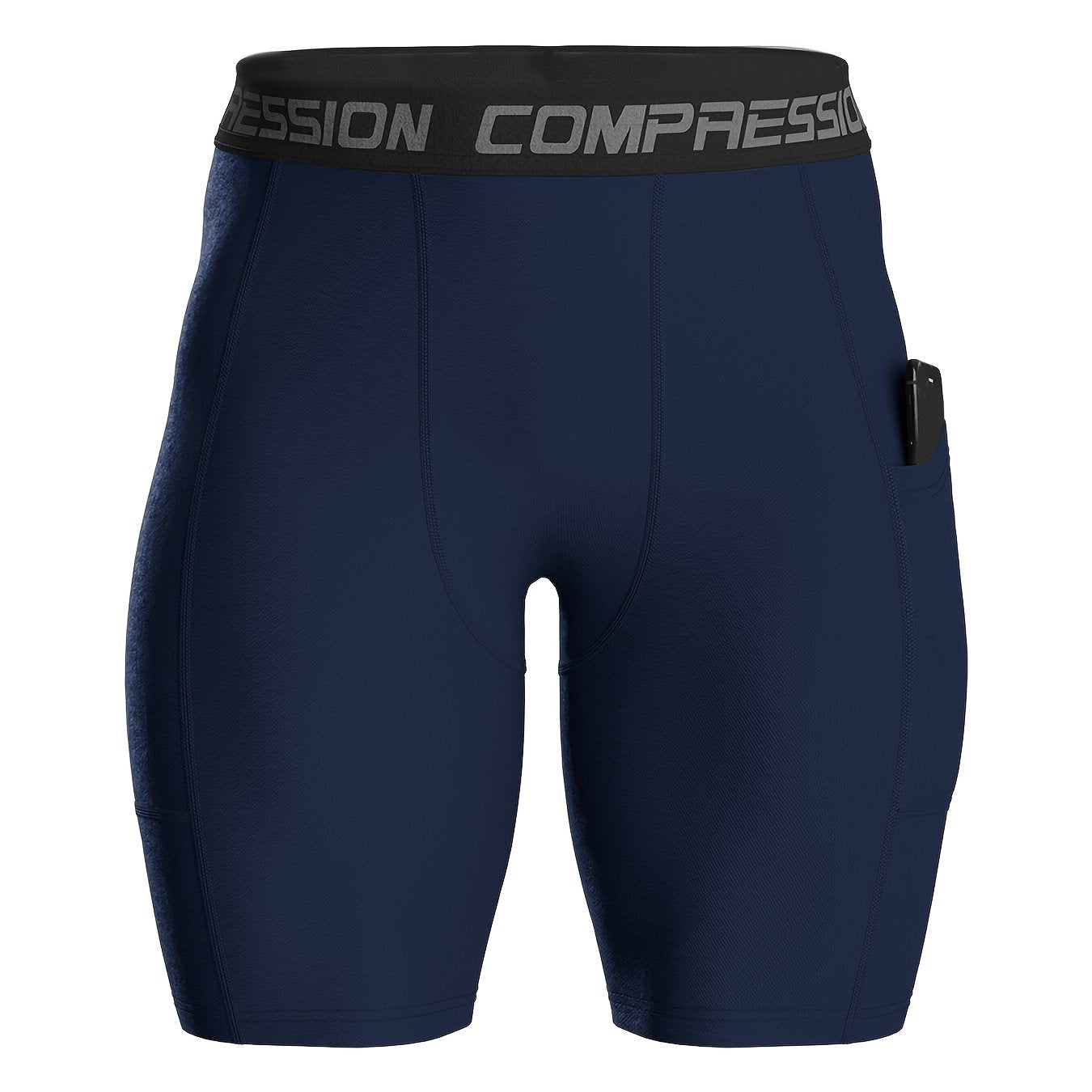 Calções de Ciclismo Masculinos – Compressão, Respiráveis e Secagem Rápida