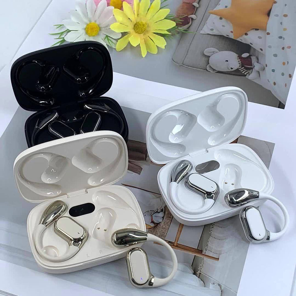 Novo fone de ouvido sem fio Senyang True Wireless On-ear para música, graves Hi-Fi, som estéreo 9D, chamadas em HD, compatível com Android e iPhone, fones de ouvido esportivos, fones de ouvido inteligentes