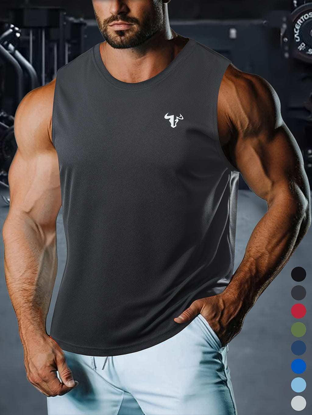 Camiseta Masculina Casual de Verão – Sem Mangas, Leve e Confortável
