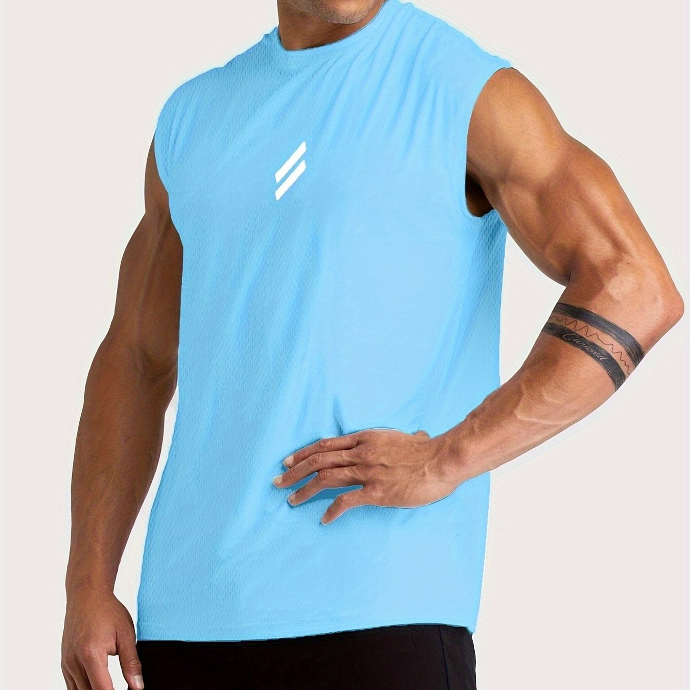 Camiseta Fitness Masculina de Verão – Secagem Rápida e Respirável