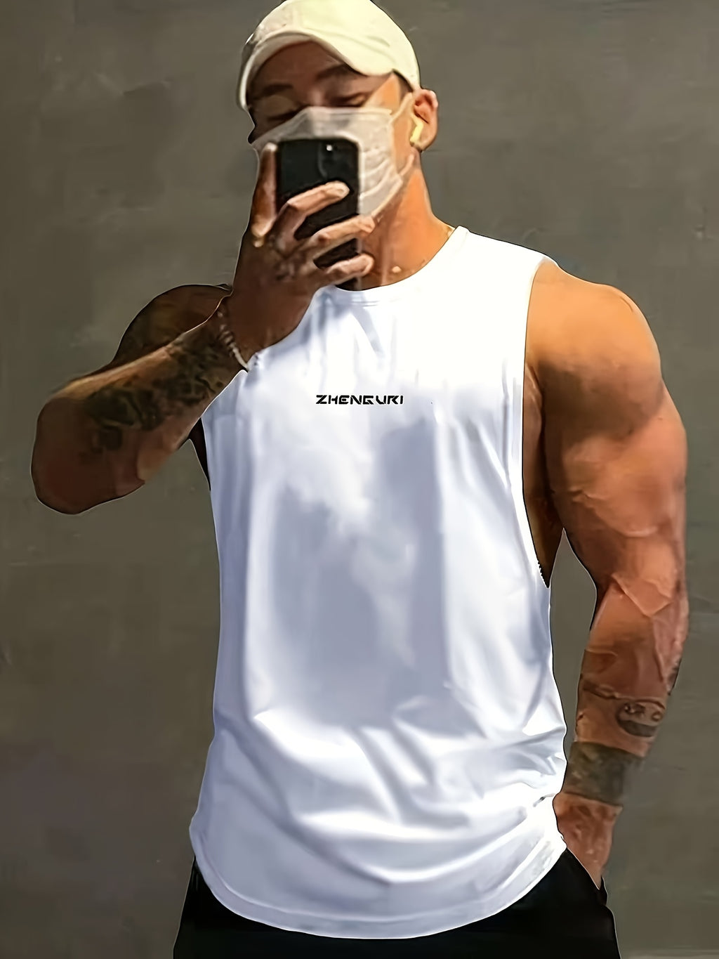 Camiseta Regata Esportiva Masculina – Secagem Rápida, Fina e Ajustada