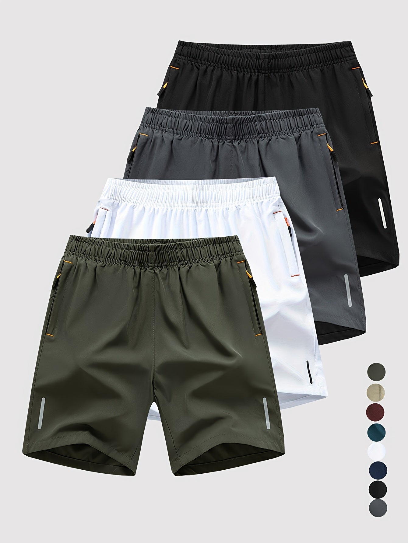 Conjunto Individual de Calções Casuais Masculinos – Estilo Moderno para Esporte e Corrida