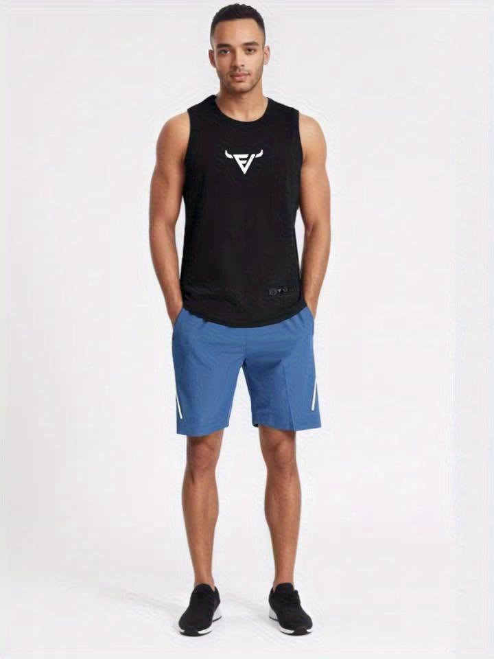 Conjunto com 3 Regatas Esportivas Masculinas – Sem Mangas, Respiráveis e de Secagem Rápida