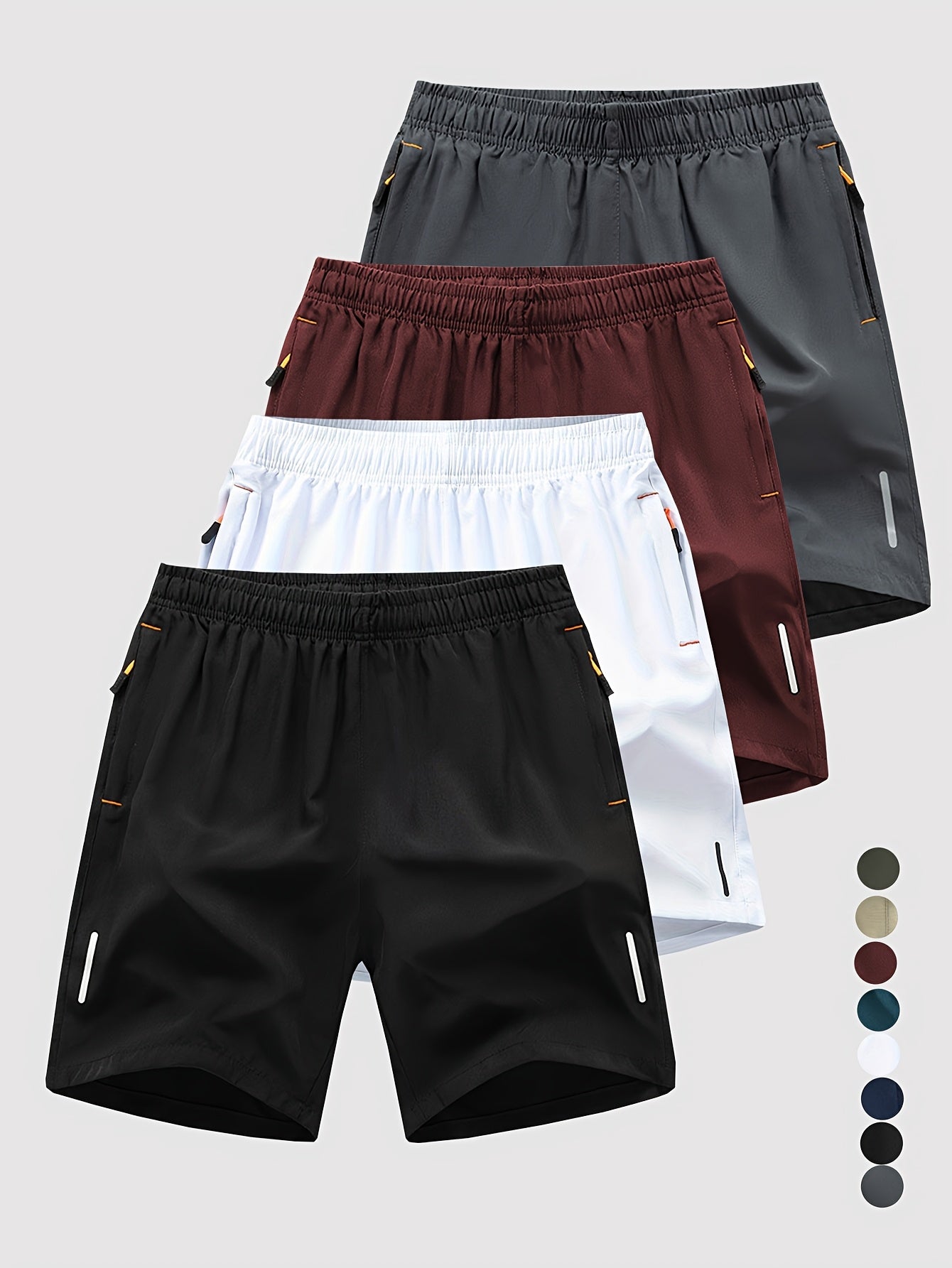 Conjunto Individual de Calções Casuais Masculinos – Estilo Moderno para Esporte e Corrida