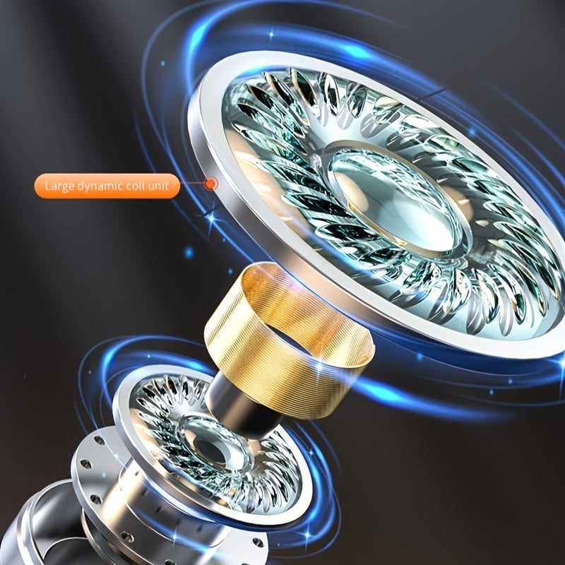 Fones de ouvido intra-auriculares sem fio True Wireless.