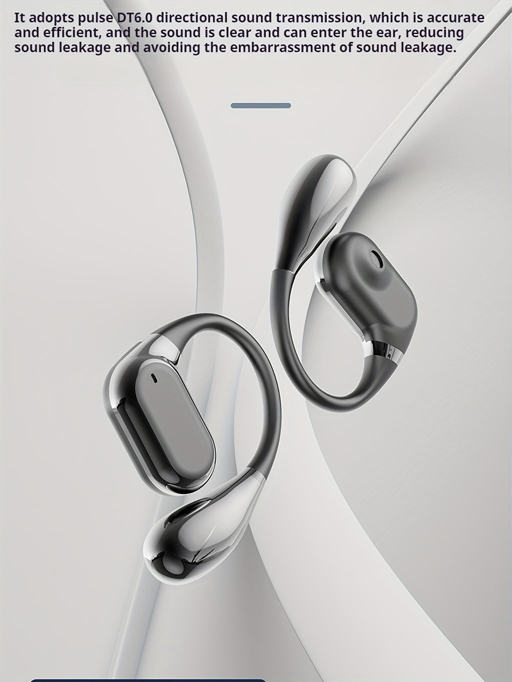 Novo fone de ouvido sem fio Senyang True Wireless On-ear para música, graves Hi-Fi, som estéreo 9D, chamadas em HD, compatível com Android e iPhone, fones de ouvido esportivos, fones de ouvido inteligentes