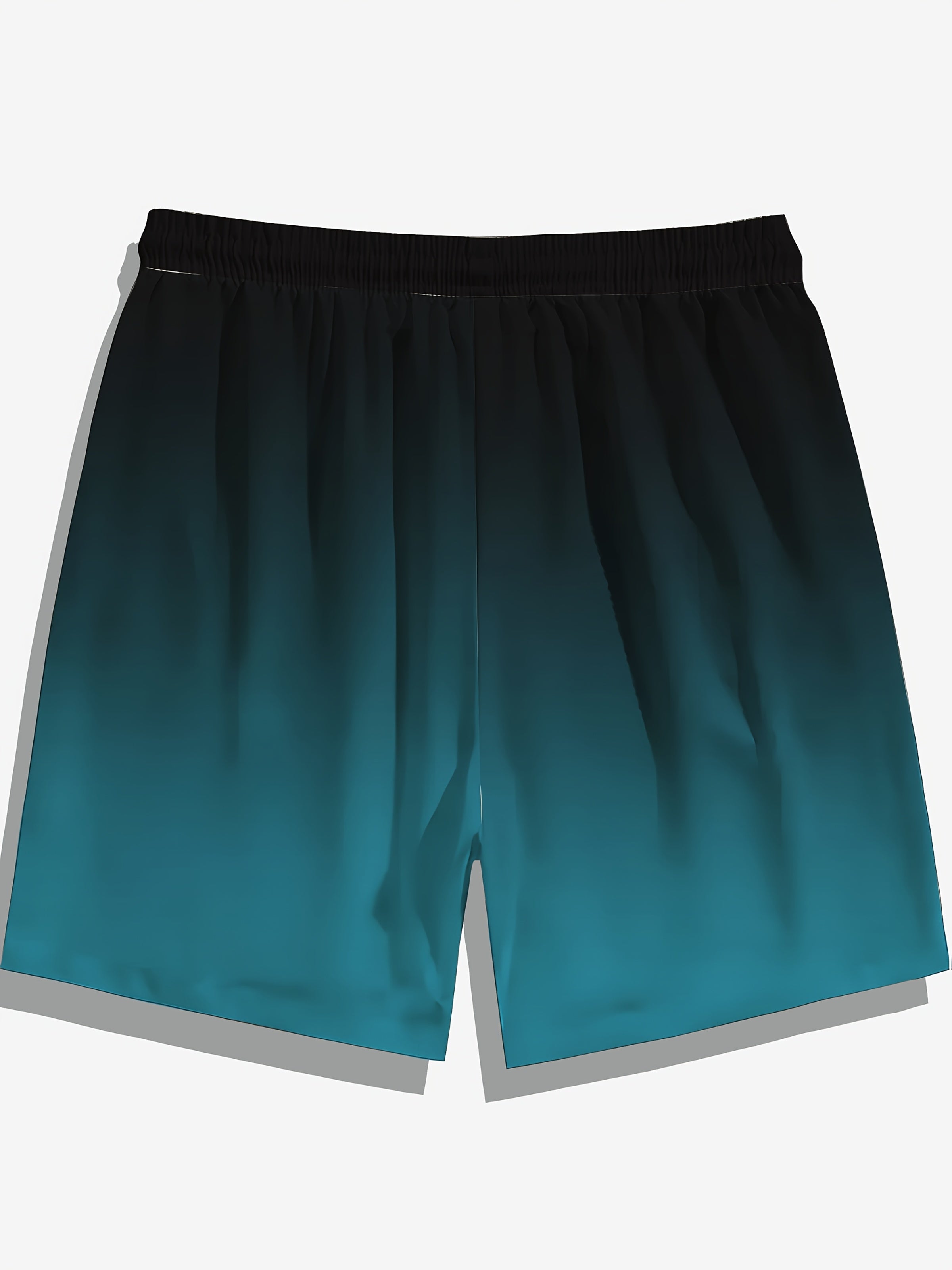 Calções Desportivos Masculinos Casuais e Elegantes – Estampa Degradê